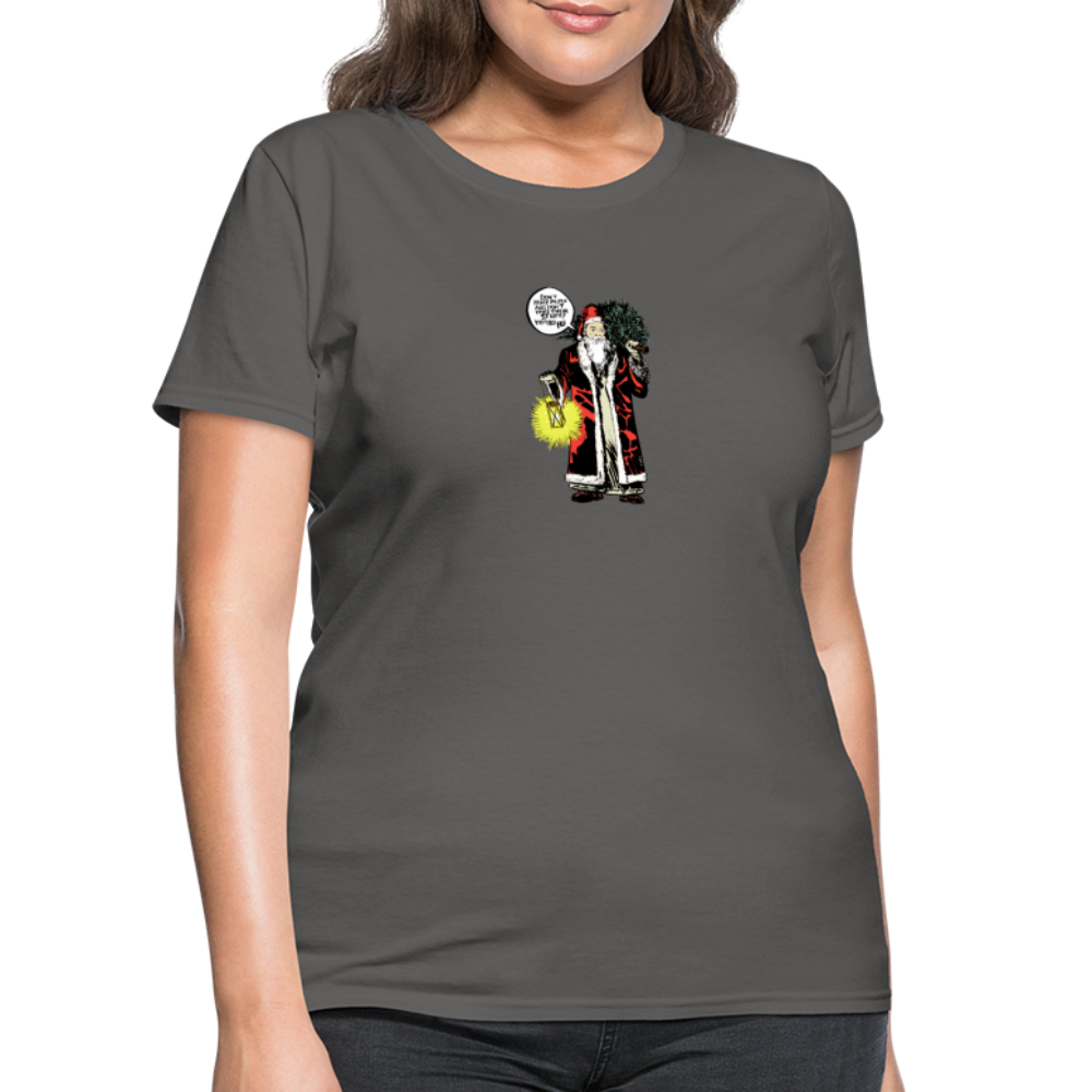 2021 Santa | Women's Tee - charcoal