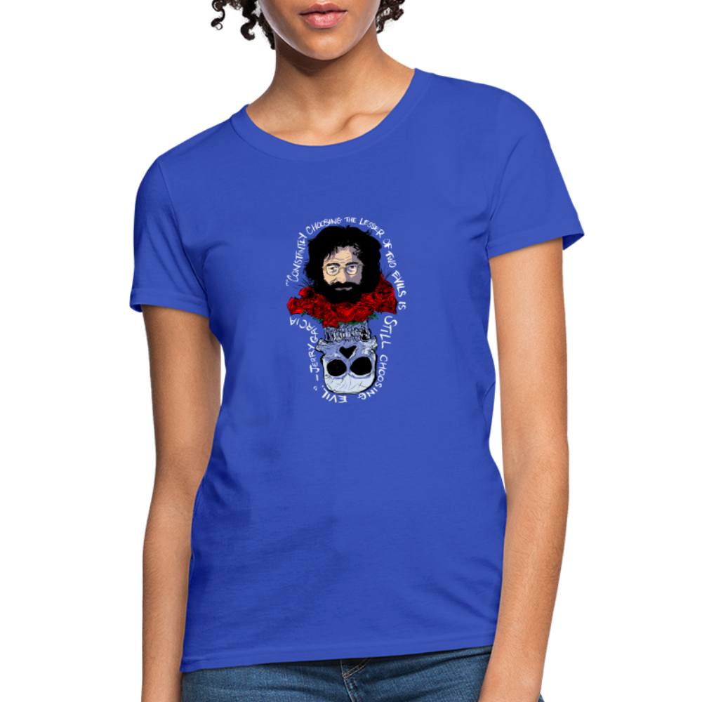 Jerry Garcia | Women's Tee - royal blue