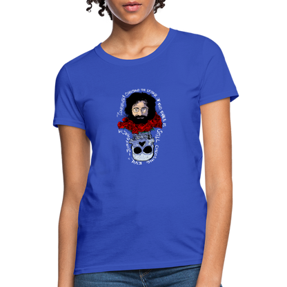 Jerry Garcia | Women's Tee - royal blue