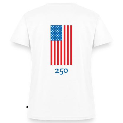 Spirit of '76 | Women's V-Neck Tee - white