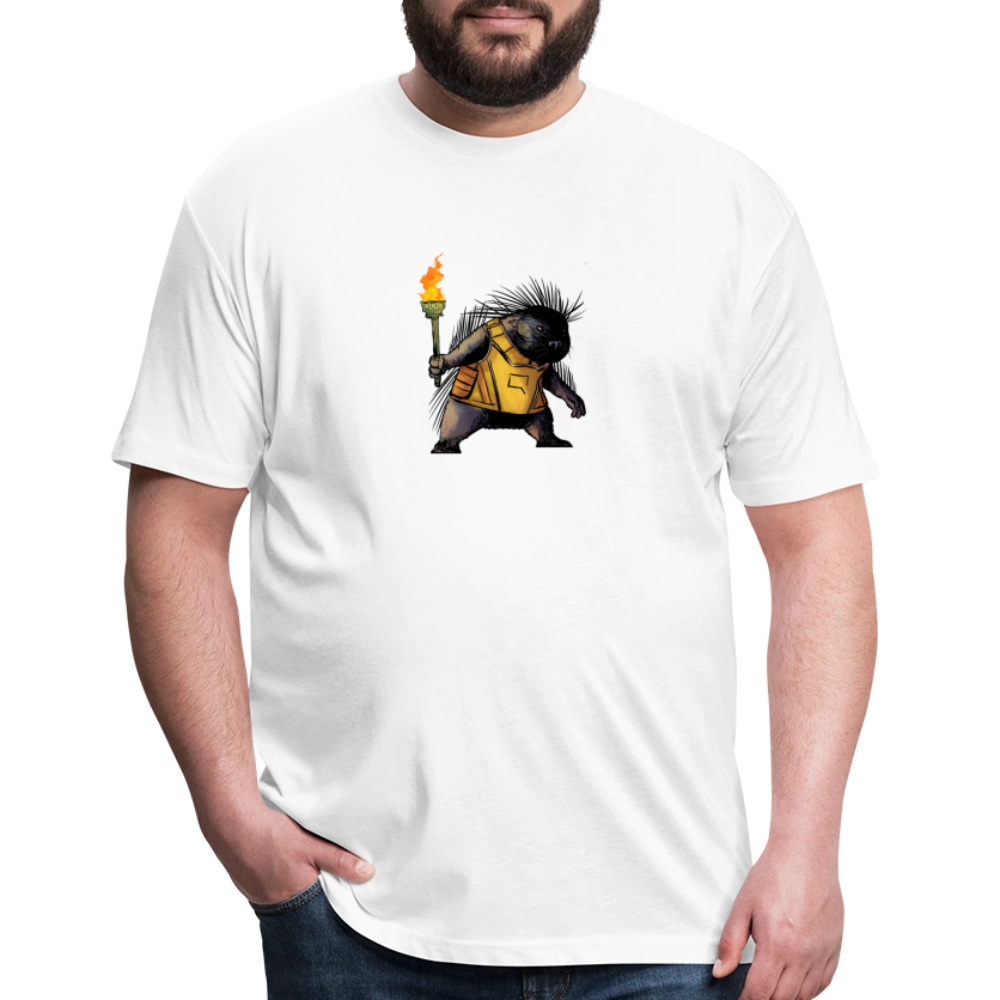 Free the Porcupine | Men's Tee - white