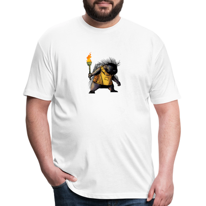 Free the Porcupine | Men's Tee - white