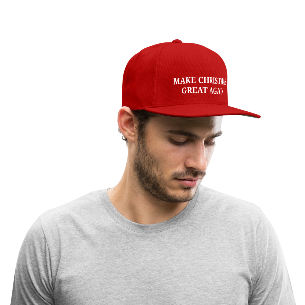 Make Christmas Great Again Hat - red