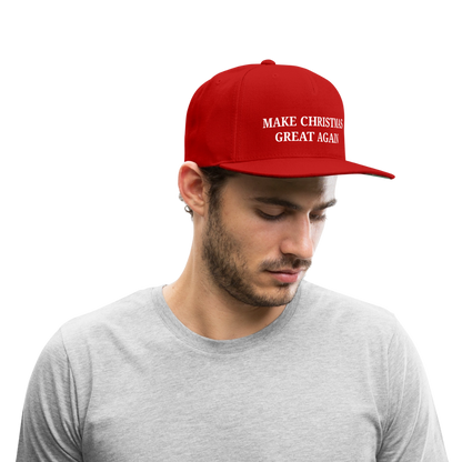 Make Christmas Great Again Hat - red