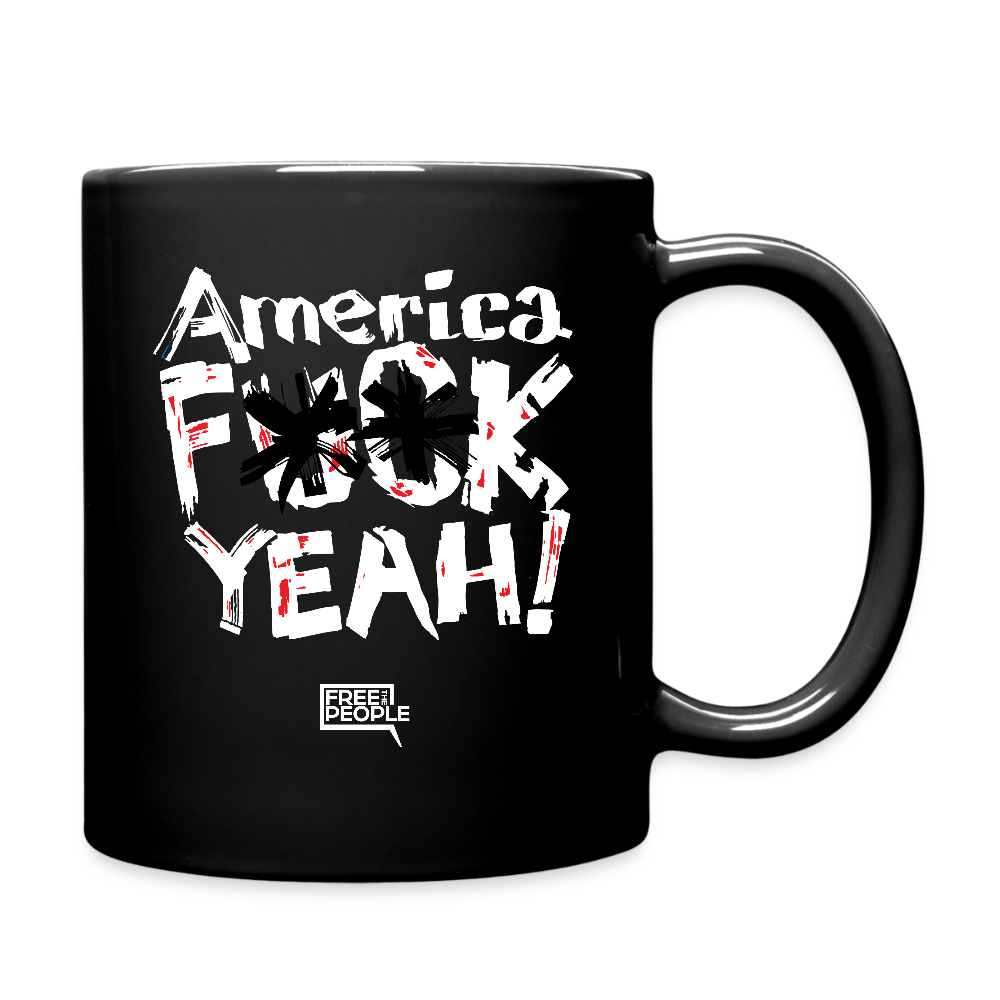 America F**k Yeah! Coffee Mug - black