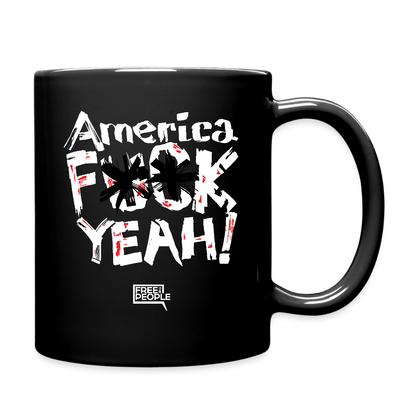 America F**k Yeah! Coffee Mug - black