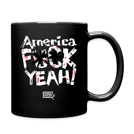 America F**k Yeah! Coffee Mug - black