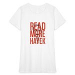 Read More Hayek | Women's Tee - white