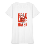 Read More Hayek | Women's Tee - white