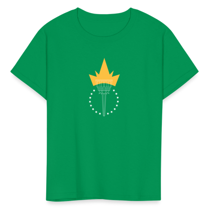 Freedom Torch | Youth Tee - kelly green