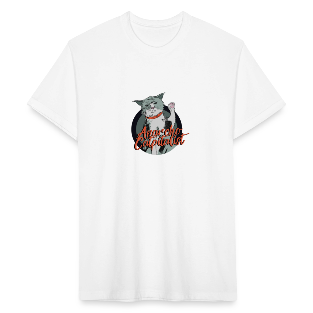Anarcho-Catpitalist | Men's Tee - white