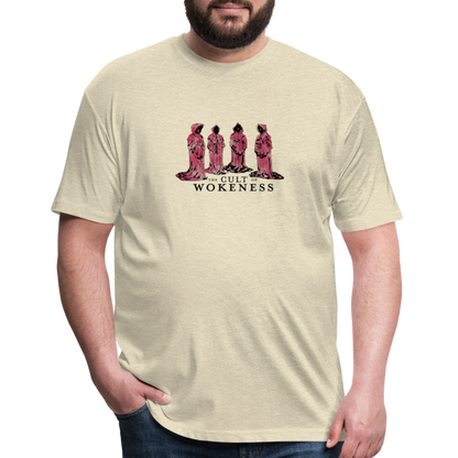 Cult of Wokeness | Men's Tee - heather cream