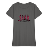 Cult of Wokeness | Women's Tee - charcoal