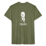 Ludwig von Mises Quote | Men's Tee - heather military green