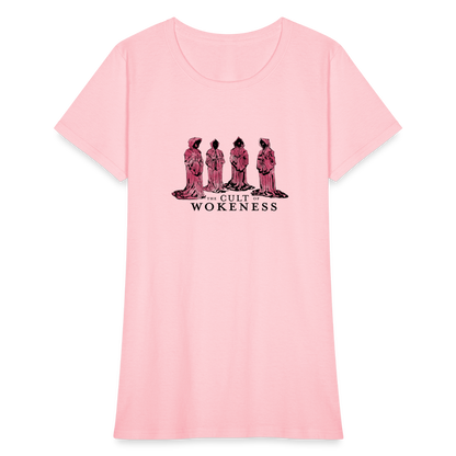 Cult of Wokeness | Women's Tee - pink