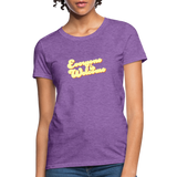 Everyone is Welcome | Women's Tee - purple heather