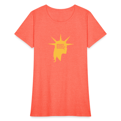 Liberty Head | Women's Tee - heather coral