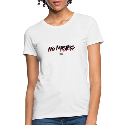 No Masters | Women's Tee - white