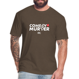 Comedy is Murder | Men's Tee - heather espresso