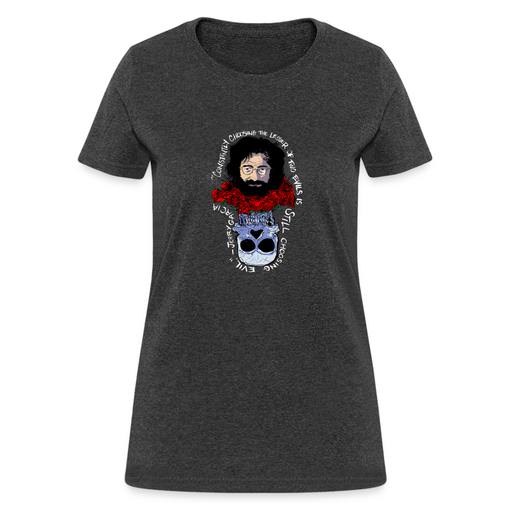 Jerry Garcia | Women's Tee - heather black