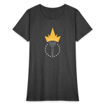 Freedom Torch | Women's Tee - heather black