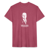 Ludwig von Mises Quote | Men's Tee - heather burgundy