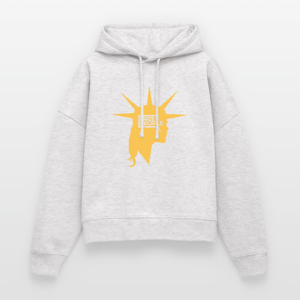 Liberty Head | Women's Hoodie - cool heather grey