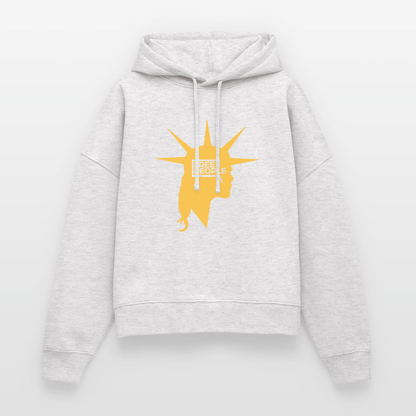 Liberty Head | Women's Hoodie - cool heather grey