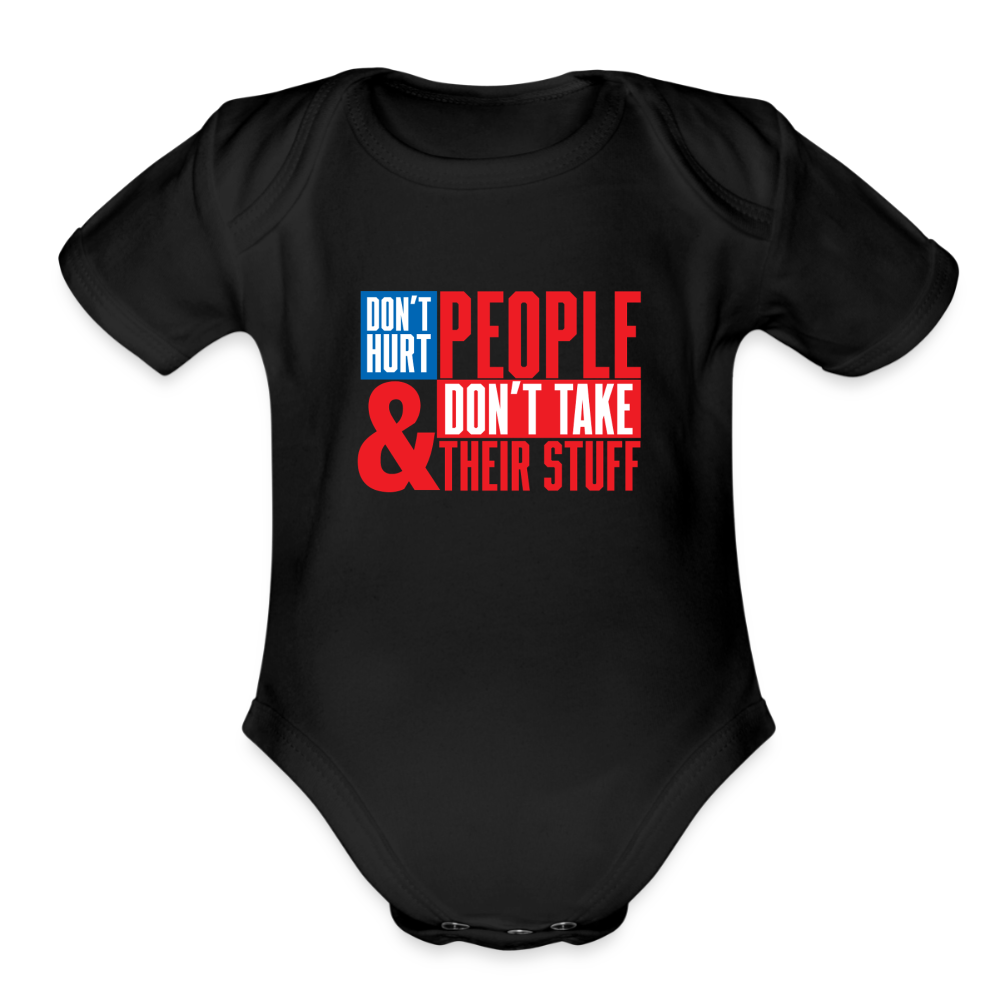 Don't Hurt People | America | Baby Onesie - black