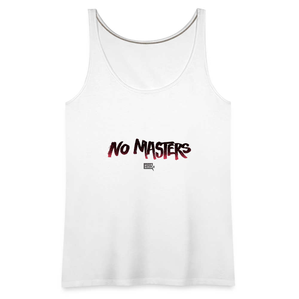 No Masters | Women's Tank - white