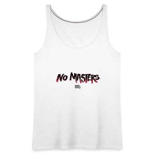 No Masters | Women's Tank - white