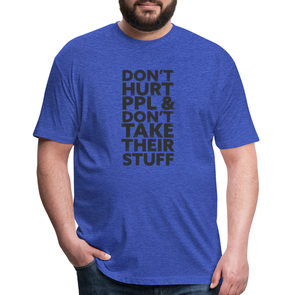 Don't Hurt People | Men's Tee - heather royal