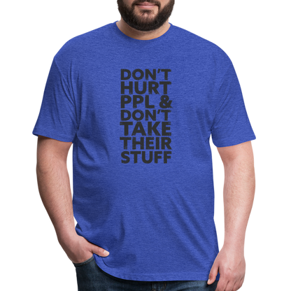 Don't Hurt People | Men's Tee - heather royal