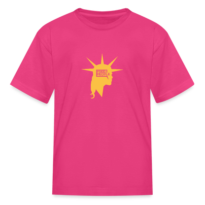 Liberty Head | Youth Tee - fuchsia