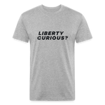 Liberty Curious? | Men's Tee - heather gray