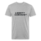 Liberty Curious? | Men's Tee - heather gray