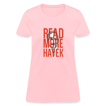 Read More Hayek | Women's Tee - pink