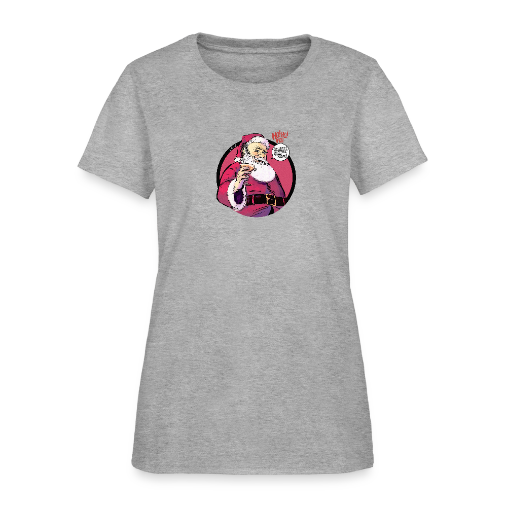 2023 Santa | Women's Tee - heather gray