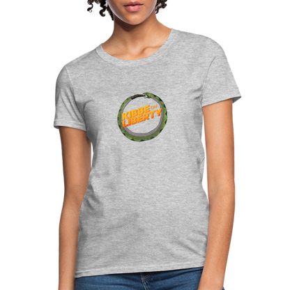 Kibbe on Liberty | Women's Tee - heather gray