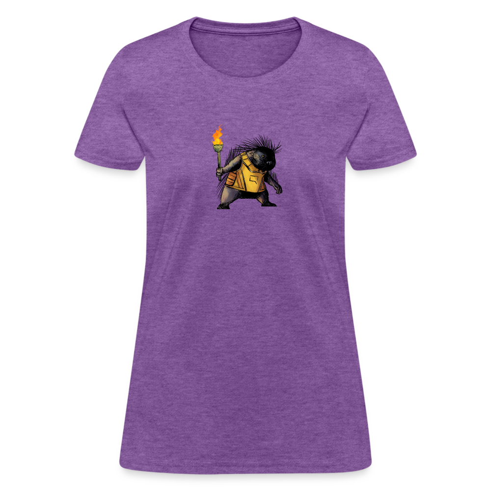 Free the Porcupine | Women's Tee - purple heather