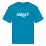 Ayn Rand Quote | Youth Tee - turquoise