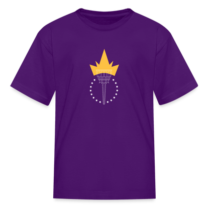 Freedom Torch | Youth Tee - purple