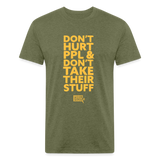 Don't Hurt People | Limited Edition | Men's Tee - heather military green