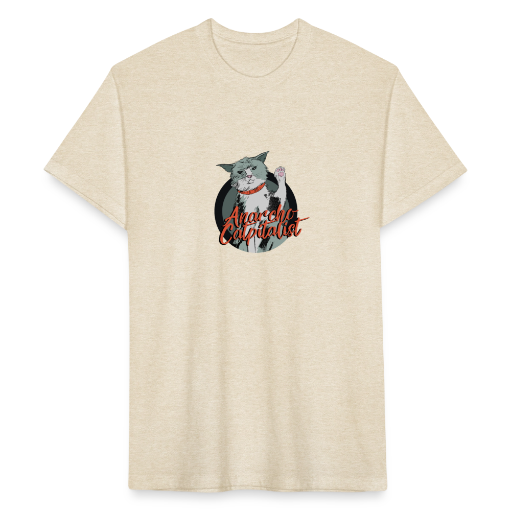 Anarcho-Catpitalist | Men's Tee - heather cream