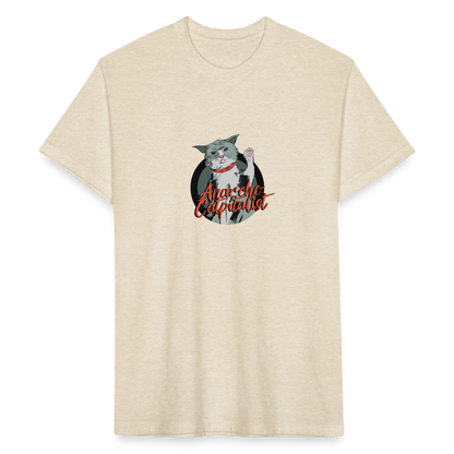 Anarcho-Catpitalist | Men's Tee - heather cream