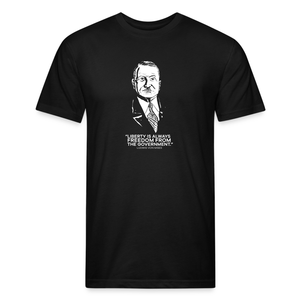 Ludwig von Mises Quote | Men's Tee - black