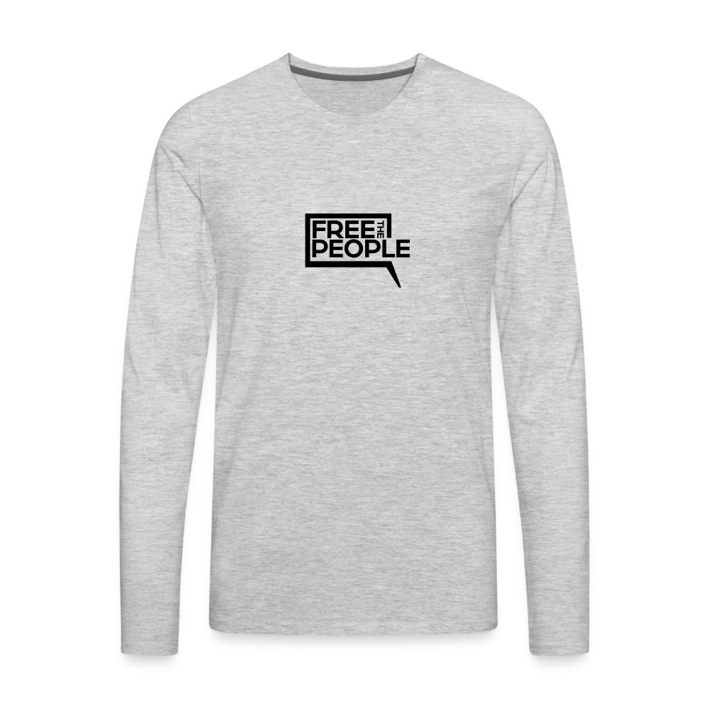 Free the People | Men's Long Sleeve Tee - heather gray