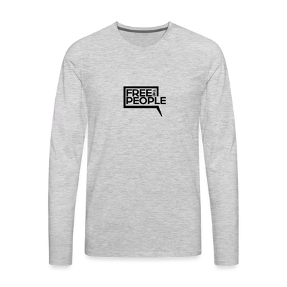 Free the People | Men's Long Sleeve Tee - heather gray