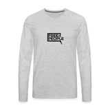 Free the People | Men's Long Sleeve Tee - heather gray