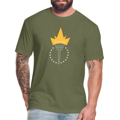 Freedom Torch | Men's Tee - heather military green